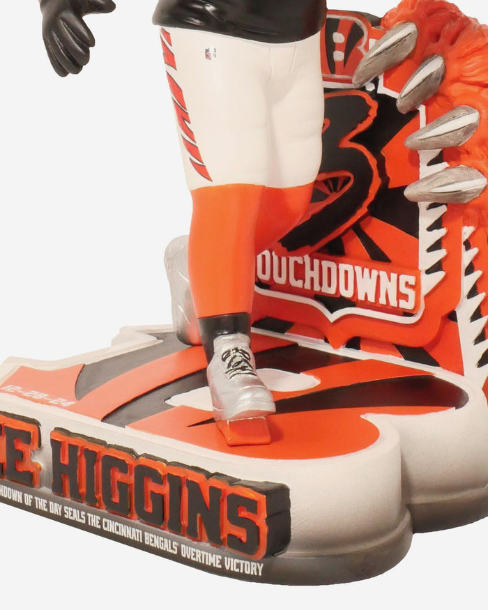 Tee Higgins Cincinnati Bengals Three Touchdown Gamebreaker Bobblehead FOCO - FOCO.com