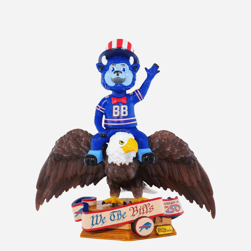 Billy Buffalo Buffalo Bills America's 250th Anniversary Bald Eagle Mascot Bobblehead FOCO - FOCO.com