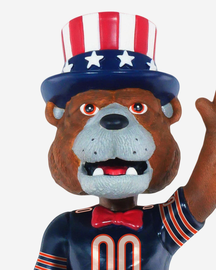 Staley Da Bear Chicago Bears America's 250th Anniversary Bald Eagle Mascot Bobblehead FOCO - FOCO.com