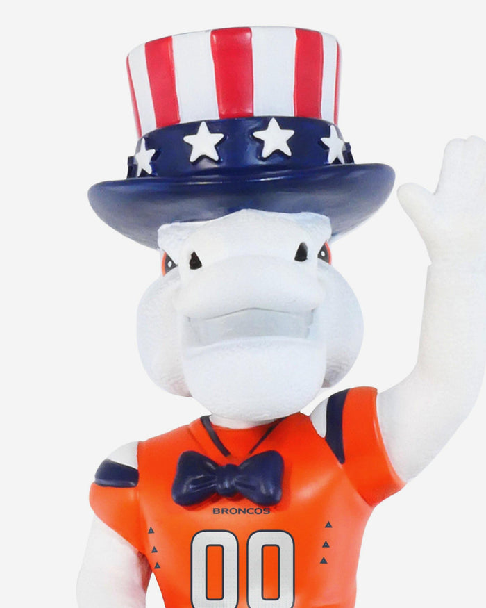 Miles Denver Broncos America's 250th Anniversary Bald Eagle Mascot Bobblehead FOCO - FOCO.com