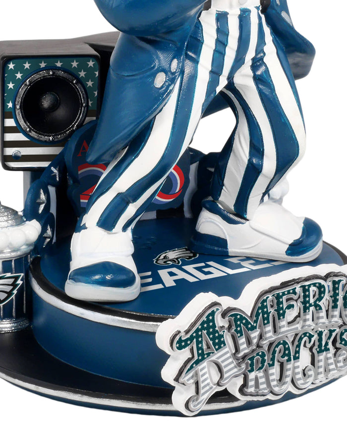 Swoop Philadelphia Eagles America's 250th Anniversary Star Spangled Banner Sound Chip Mascot Bobblehead