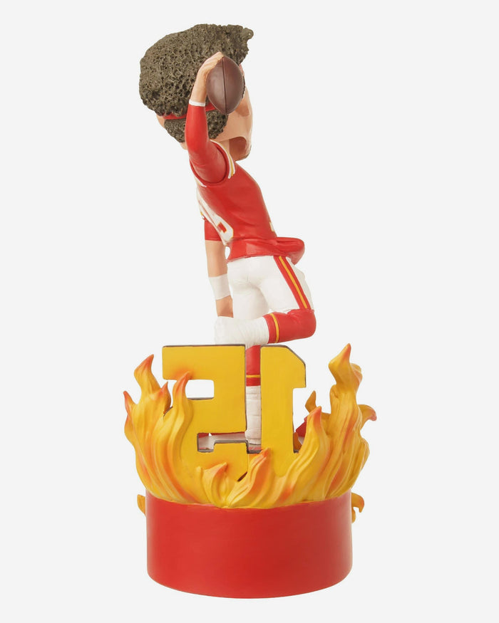 Patrick Mahomes Kansas City Chiefs AFC Championship Spike Celebration Bobblehead FOCO - FOCO.com