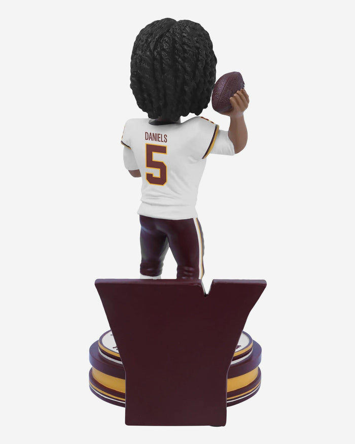 Jayden Daniels Washington Commanders Alternate Uniform Bobblehead FOCO - FOCO.com