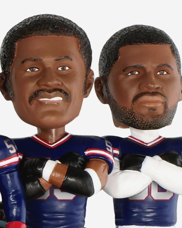 New York Giants Big Blue Wrecking Crew Defense Mini Bobblehead Scene FOCO - FOCO.com