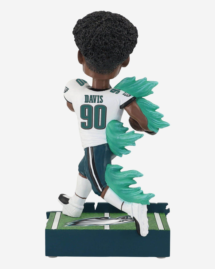 Jordan Davis Philadelphia Eagles Blocked Field Goal Touchdown Return Bobblehead FOCO - FOCO.com