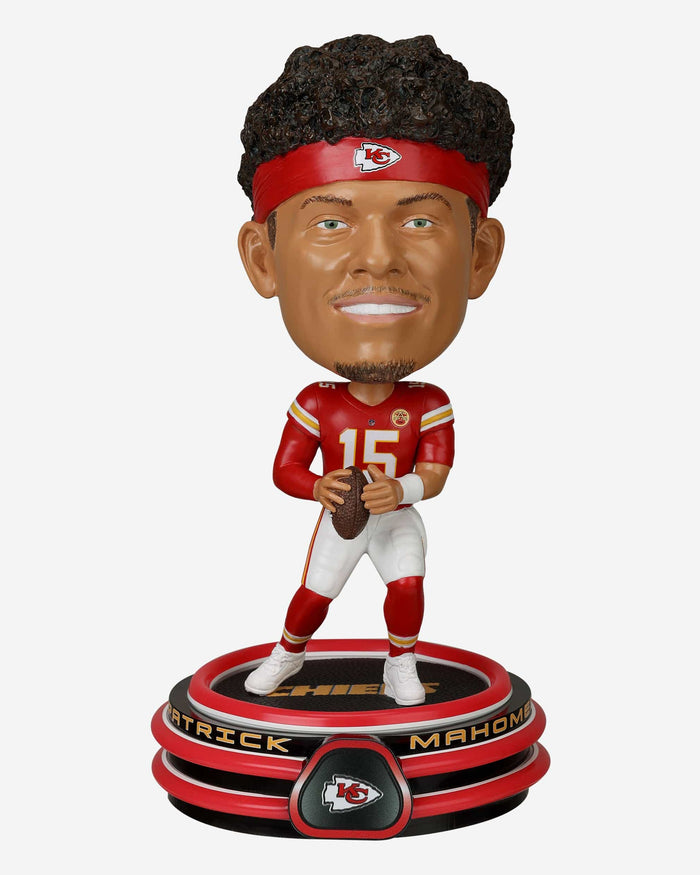 Patrick Mahomes Kansas City Chiefs LED Neon Bighead Bobblehead FOCO - FOCO.com