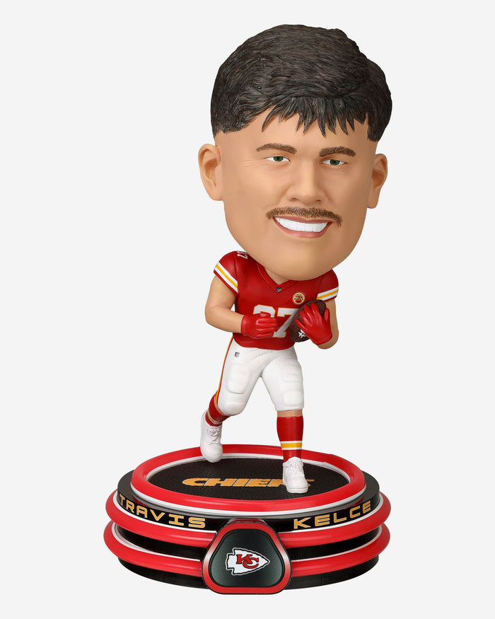 Travis Kelce Kansas City Chiefs LED Neon Bighead Bobblehead FOCO - FOCO.com