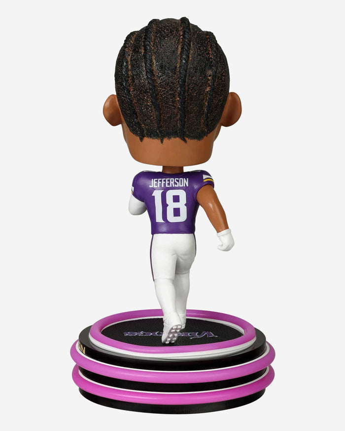 Justin Jefferson Minnesota Vikings LED Neon Bighead Bobblehead FOCO - FOCO.com