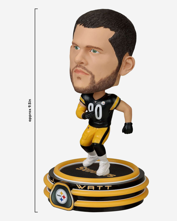 TJ Watt Pittsburgh Steelers LED Neon Bighead Bobblehead FOCO - FOCO.com