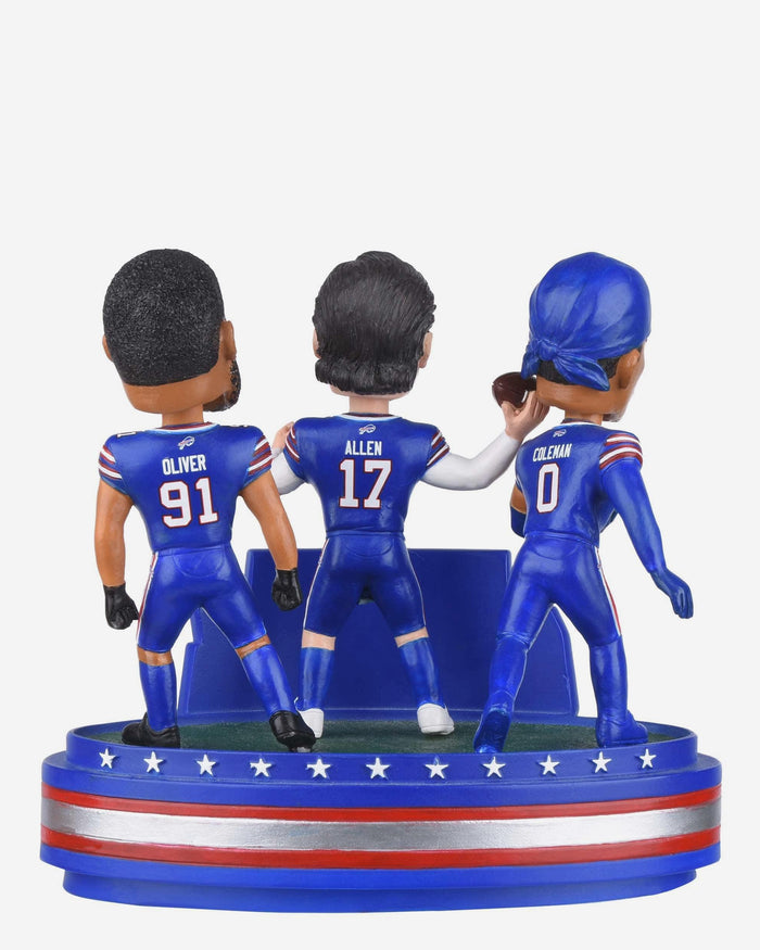 Buffalo Bills 2025 Highmark Stadium Farewell Season Comeback Mini Bobblehead Scene FOCO - FOCO.com