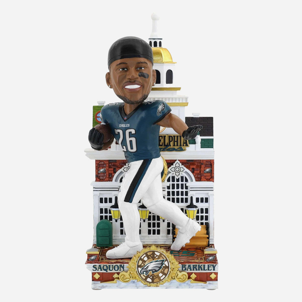 Saquon Barkley Philadelphia Eagles Brotherly Love Bobblehead FOCO - FOCO.com