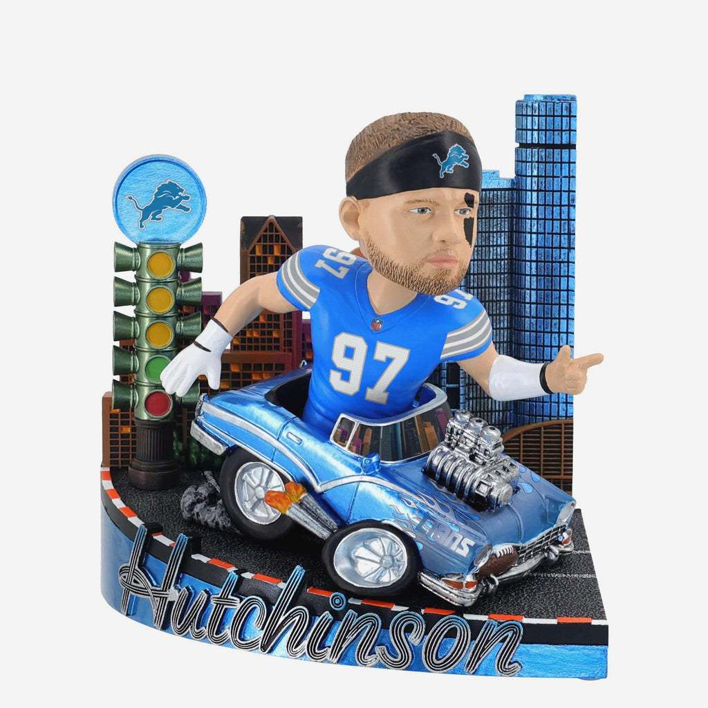 Aidan Hutchinson Detroit Lions Motor City Bobblehead FOCO - FOCO.com