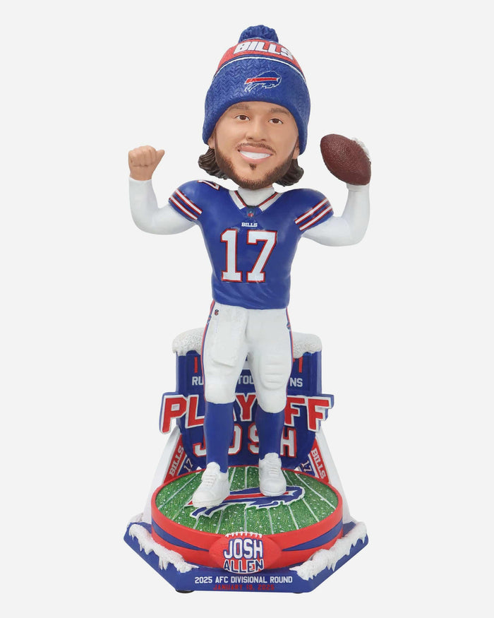 Josh Allen Buffalo Bills Divisional Round Gamebreaker Bobblehead FOCO - FOCO.com