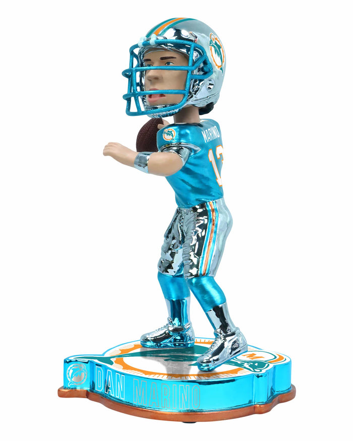 Dan Marino Miami Dolphins Electroplate Edition Bobblehead FOCO - FOCO.com