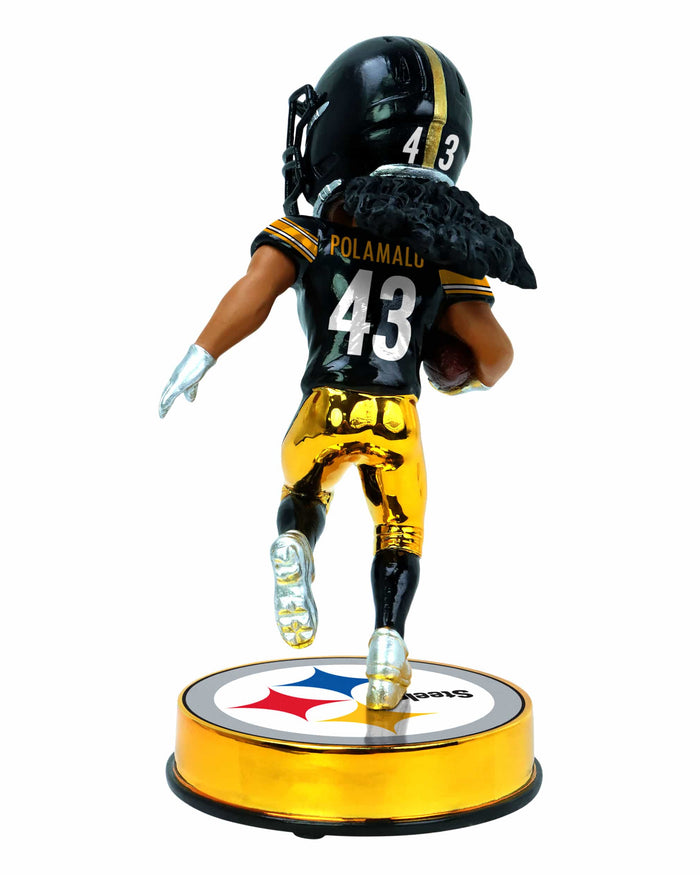 Troy Polamalu Pittsburgh Steelers Electroplated Edition Bobblehead