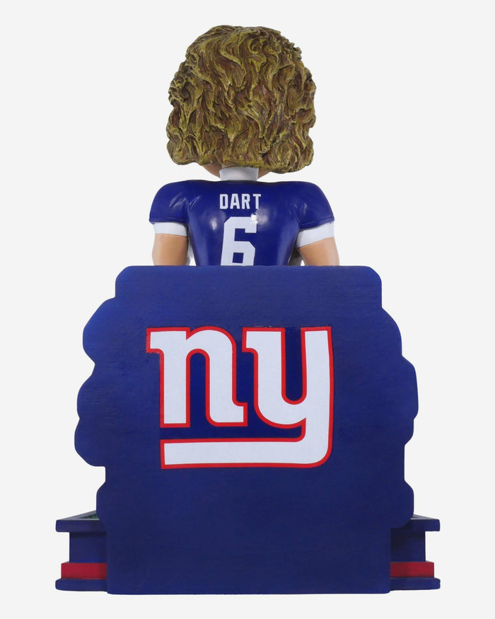 Jaxson Dart New York Giants First Career Win Bobblehead FOCO - FOCO.com