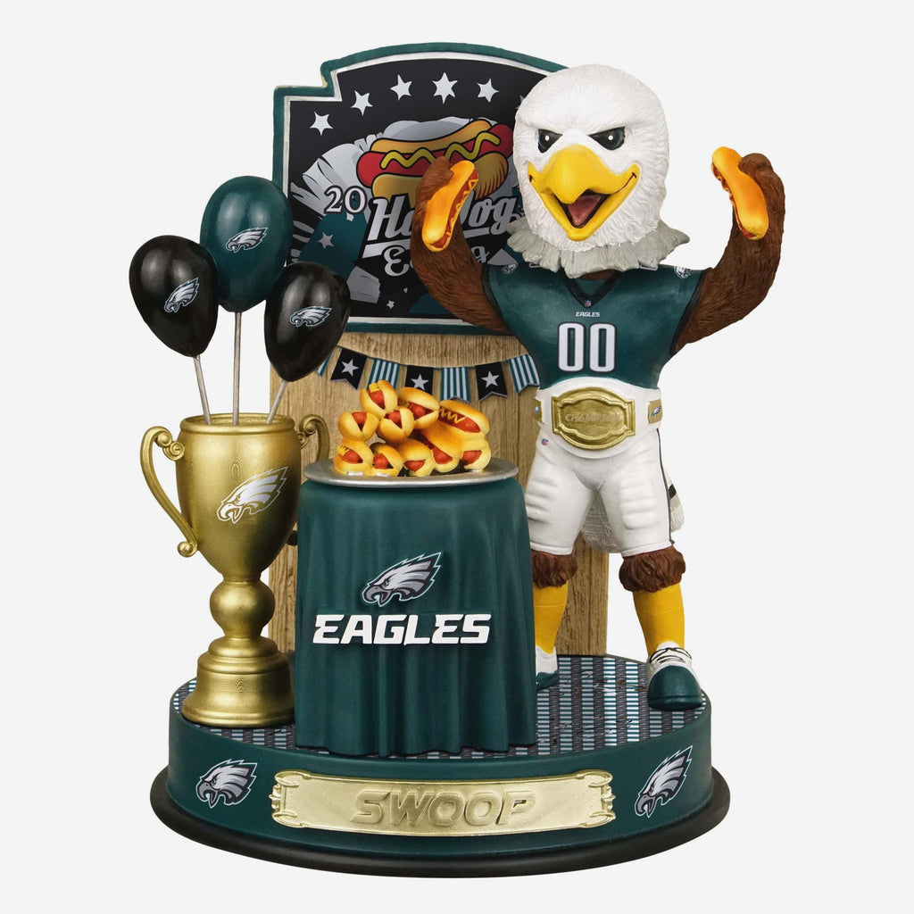 Swoop Philadelphia Eagles Hot Dog Eating Contest Bobblehead FOCO - FOCO.com
