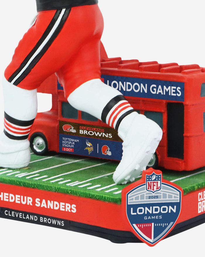 Shedeur Sanders Cleveland Browns 2025 NFL International Game Bobblehead FOCO - FOCO.com