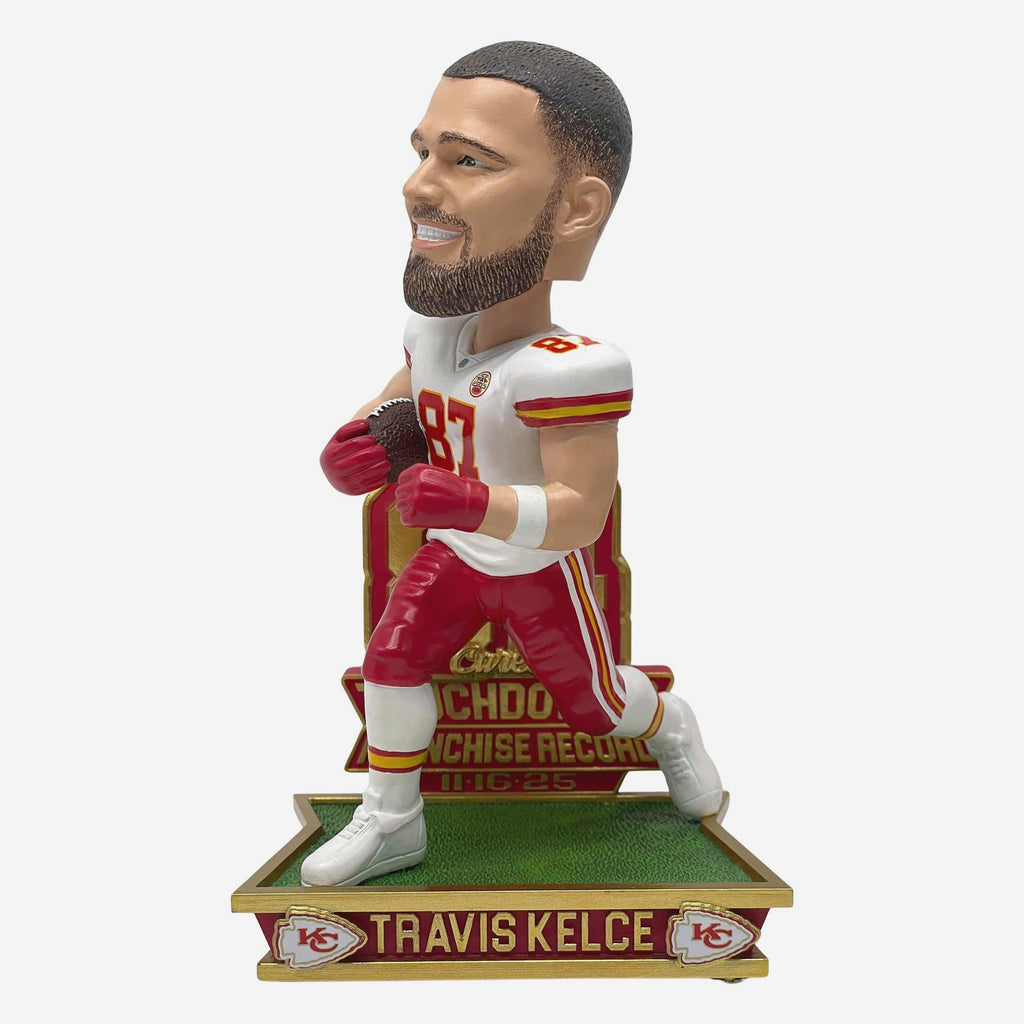 Travis Kelce Kansas City Chiefs Most Touchdowns in Franchise History Bobblehead FOCO - FOCO.com