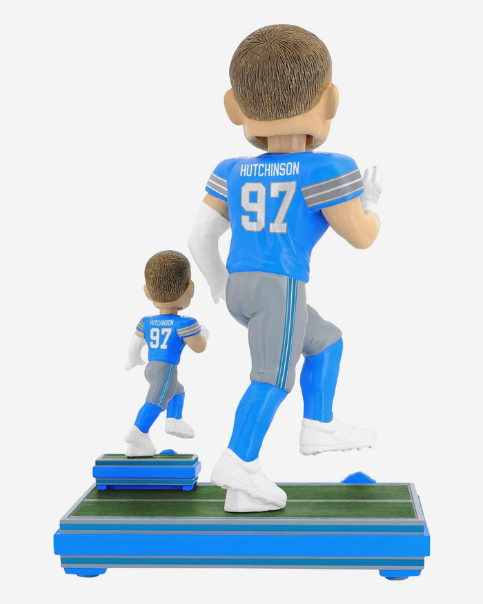 Aidan Hutchinson Detroit Lions Magnetized Bobble Dubblz Bobblehead FOCO - FOCO.com