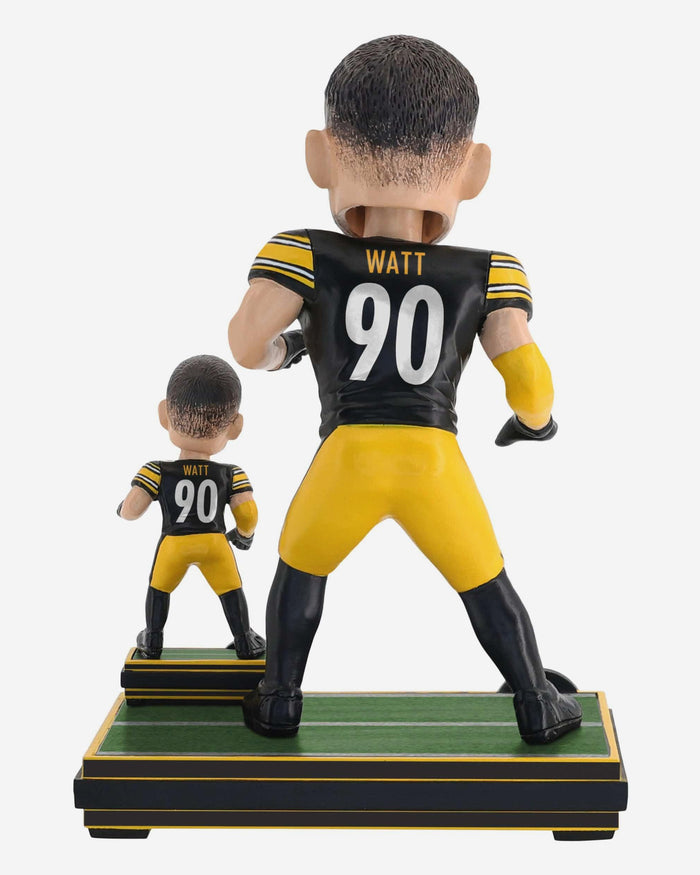 TJ Watt Pittsburgh Steelers Magnetized Bobble Dubblz Bobblehead FOCO - FOCO.com