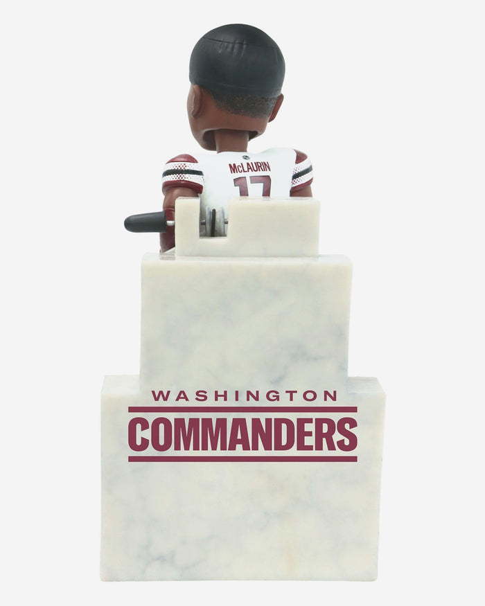 Terry McLaurin Washington Commanders Raise Hail Banner Raising Bobblehead FOCO - FOCO.com