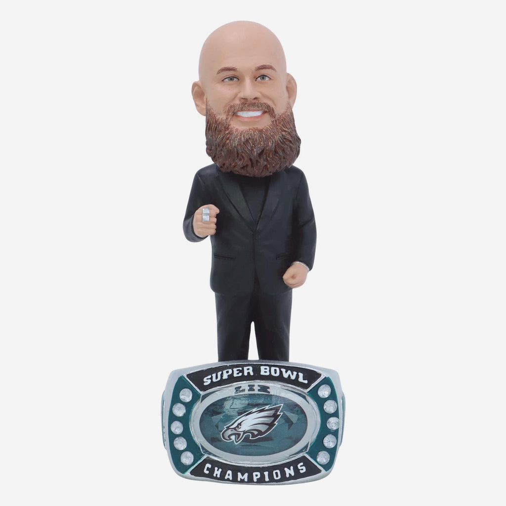 Lane Johnson Philadelphia Eagles Ring Ceremony Ring Base Bobblehead FOCO - FOCO.com