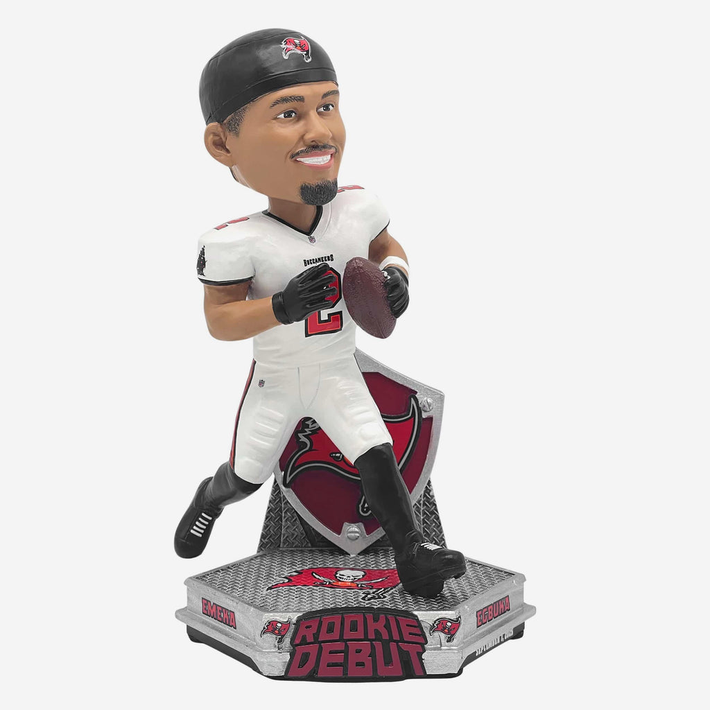 Emeka Egbuka Tampa Bay Buccaneers Rookie Debut Bobblehead FOCO - FOCO.com