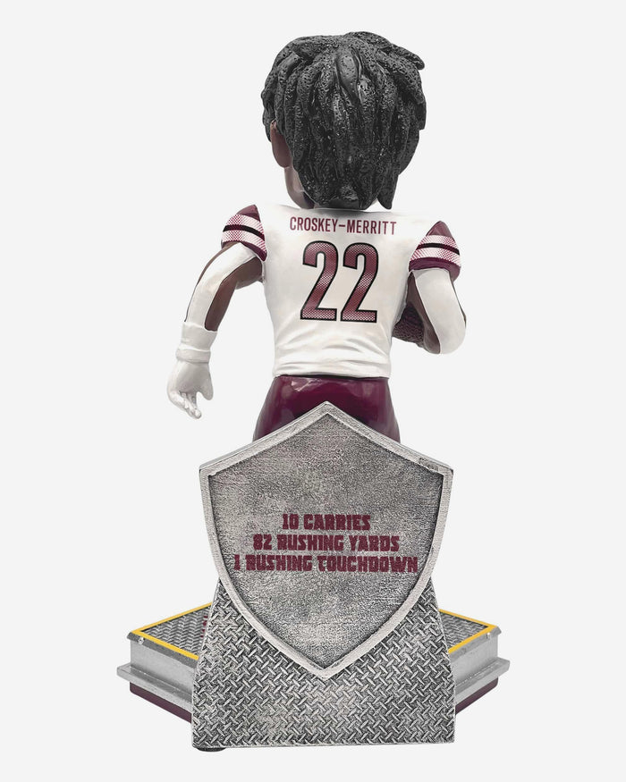 Jacory Croskey-Merritt Washington Commanders Rookie Debut Bobblehead FOCO - FOCO.com