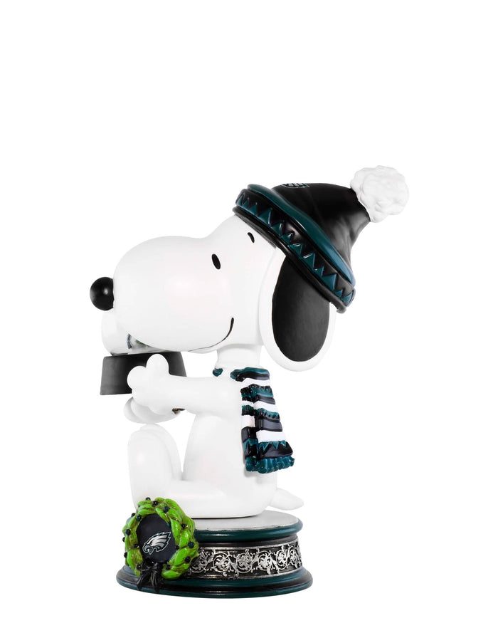 Philadelphia Eagles Snoopy Peanuts Snow Globe Bobblehead FOCO - FOCO.com