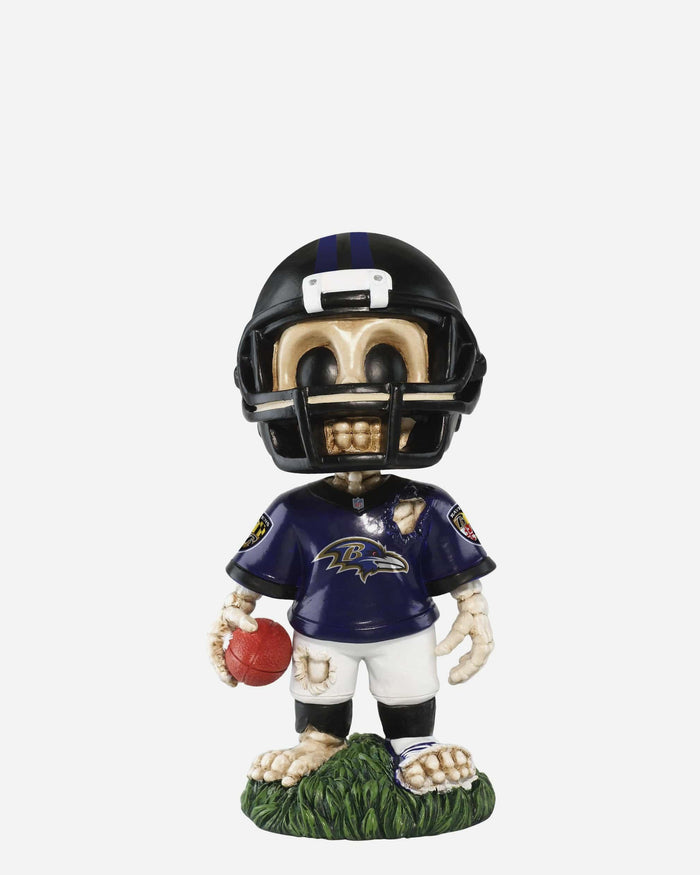 Baltimore Ravens Team Skull Mini Bobblehead FOCO - FOCO.com