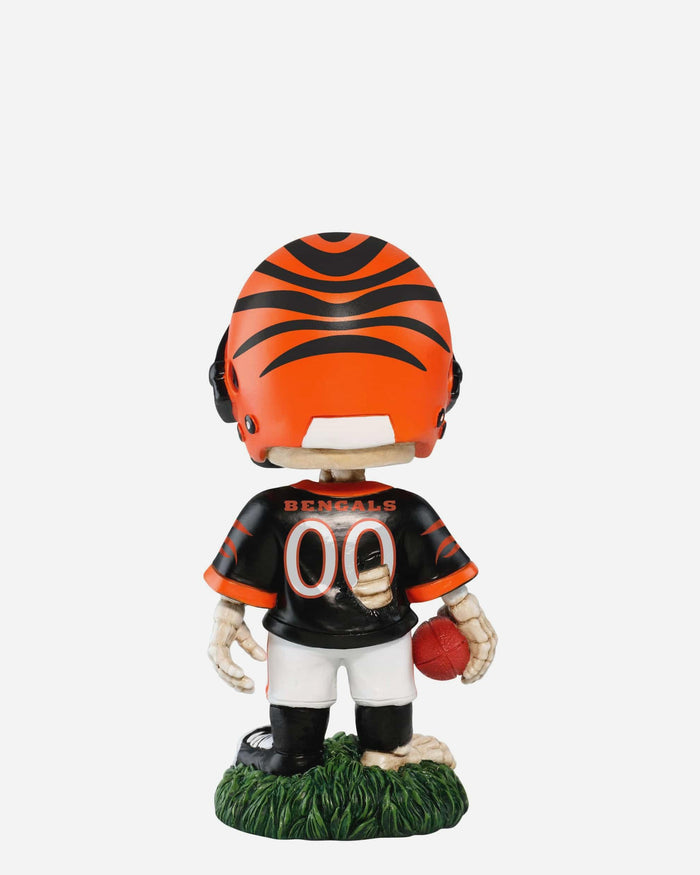 Cincinnati Bengals Team Skull Mini Bobblehead FOCO - FOCO.com