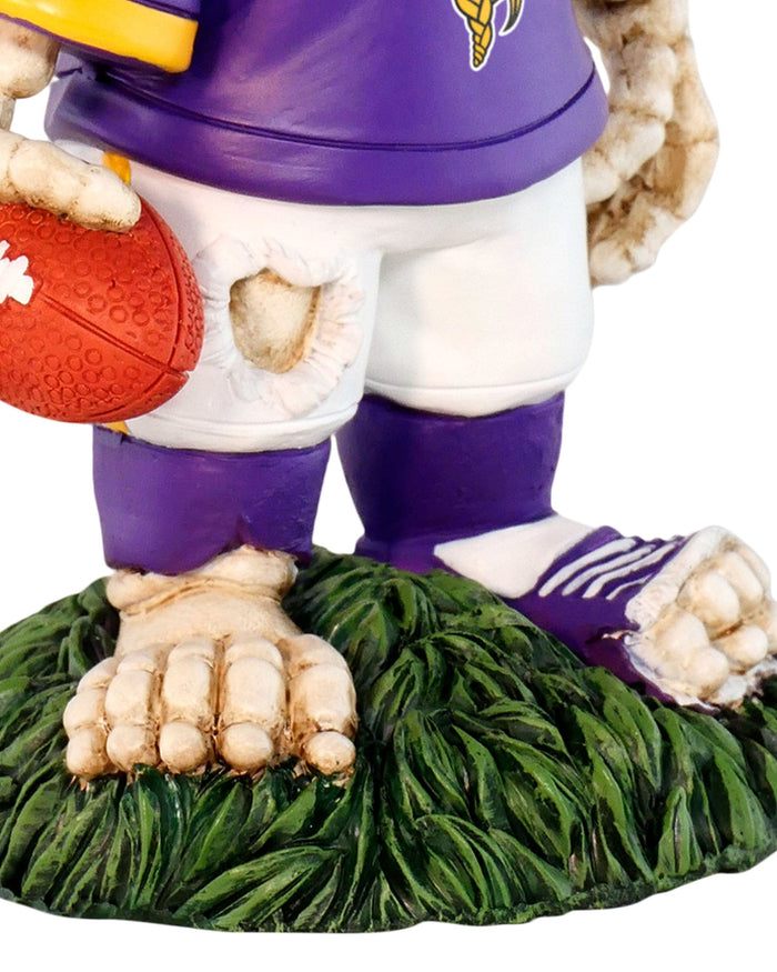Minnesota Vikings Team Skull Mini Bobblehead FOCO - FOCO.com