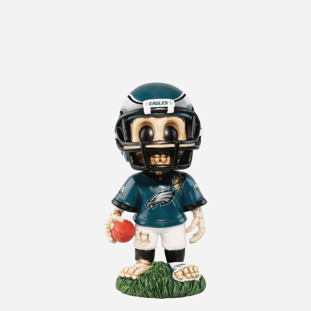 Philadelphia Eagles Team Skull Mini Bobblehead FOCO - FOCO.com