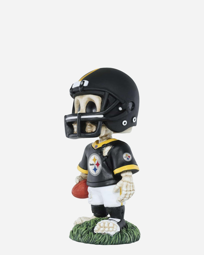 Pittsburgh Steelers Team Skull Mini Bobblehead FOCO - FOCO.com