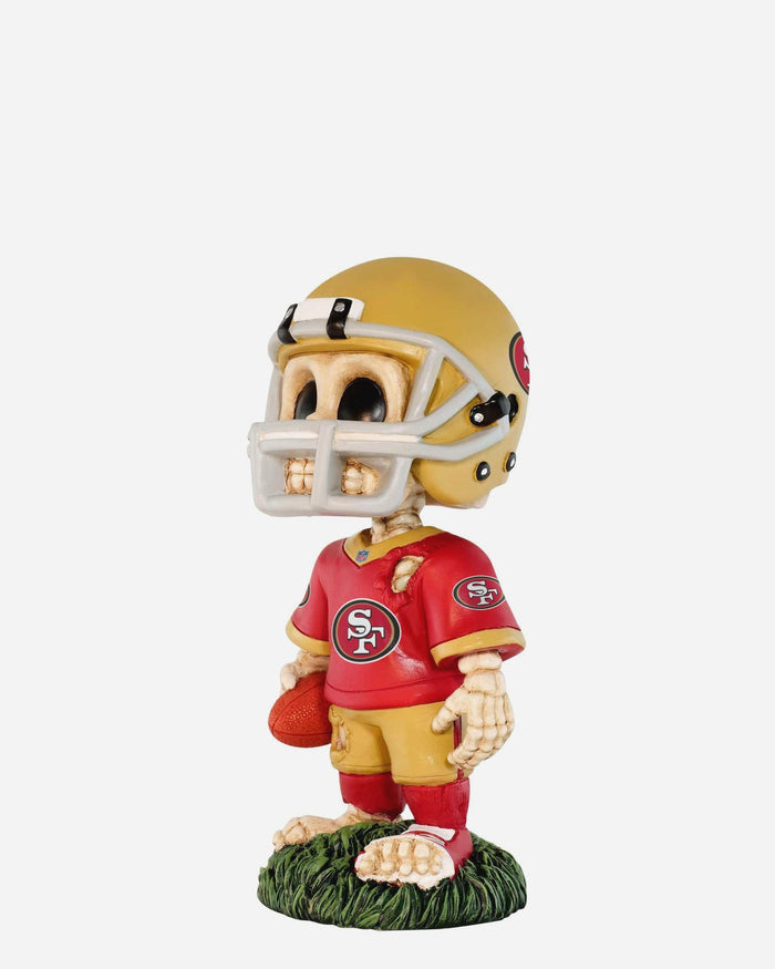 San Francisco 49ers Team Skull Mini Bobblehead FOCO - FOCO.com