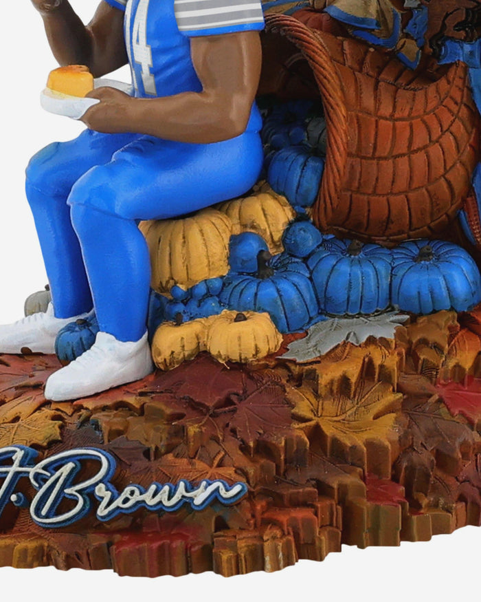 Amon Ra St Brown Detroit Lions Thanksgiving Day Bobblehead FOCO - FOCO.com