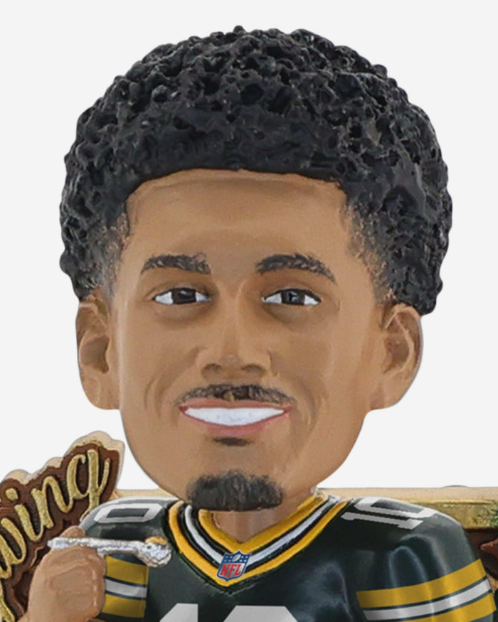 Jordan Love Green Bay Packers Thanksgiving Day Bobblehead FOCO - FOCO.com