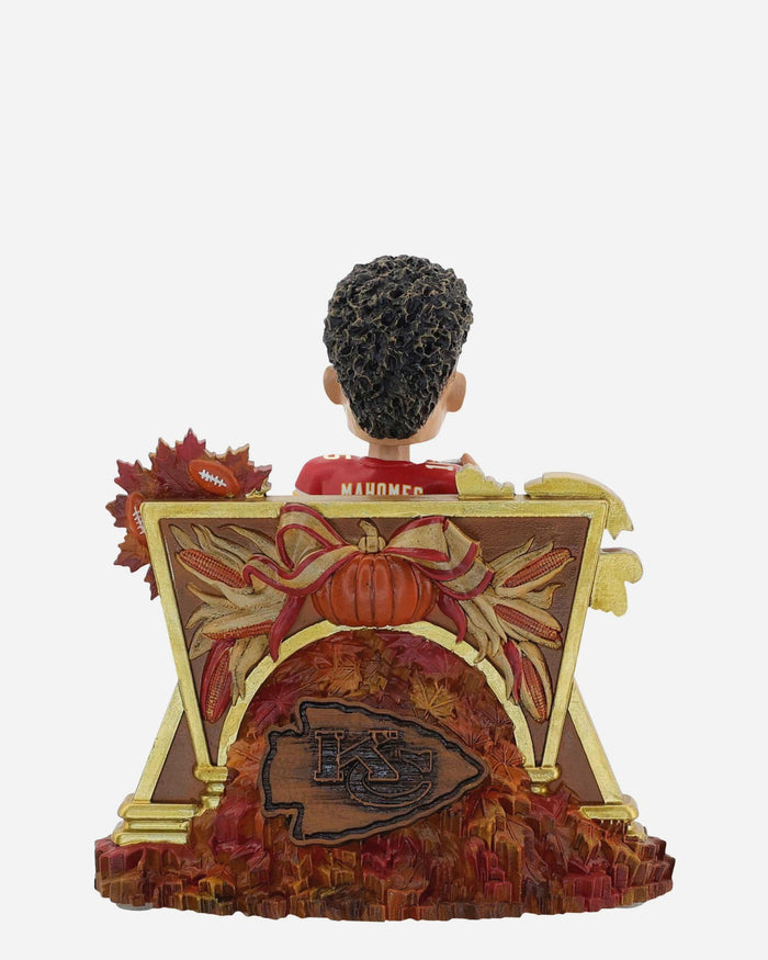 Patrick Mahomes Kansas City Chiefs Thanksgiving Day Bobblehead FOCO - FOCO.com