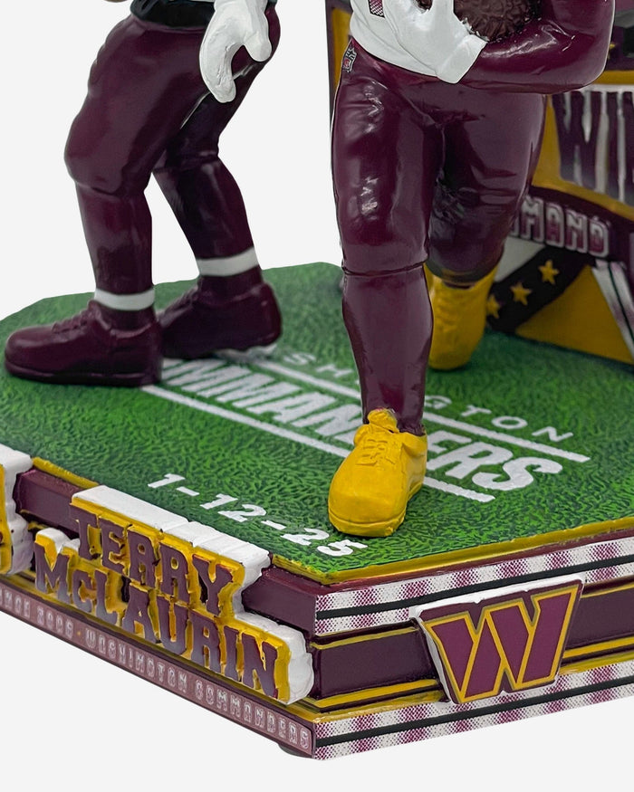 Jayden Daniels & Terry McLaurin Washington Commanders Wild Card Dual Gamebreaker Bobblehead FOCO - FOCO.com