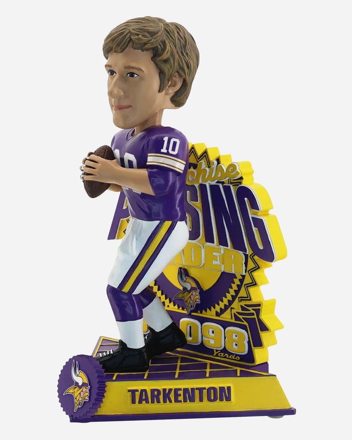 Fran Tarkenton Minnesota Vikings All-Time Leading Passer in Franchise History Bobblehead FOCO - FOCO.com