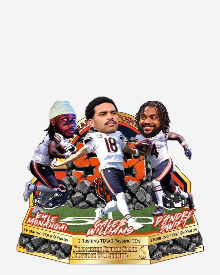 Chicago Bears 2026 Historic 59-Point Season Opener Mini Bobblehead Scene FOCO - FOCO.com
