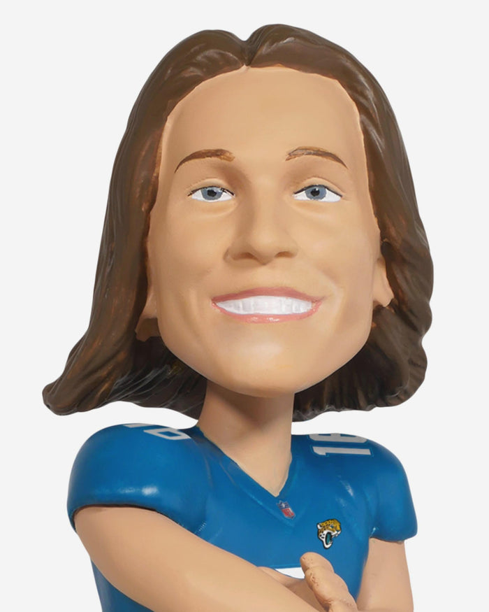 Trevor Lawrence Jacksonville Jaguars 2026 NFL International Game Bobblehead FOCO - FOCO.com