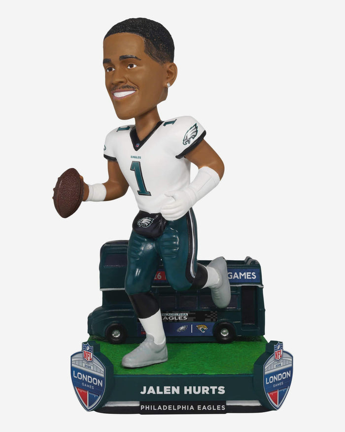 Jalen Hurts Philadelphia Eagles 2026 NFL International Game Bobblehead FOCO - FOCO.com