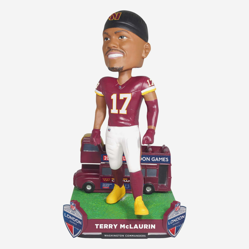 Terry McLaurin Washington Commanders 2026 NFL International Game Bobblehead FOCO - FOCO.com
