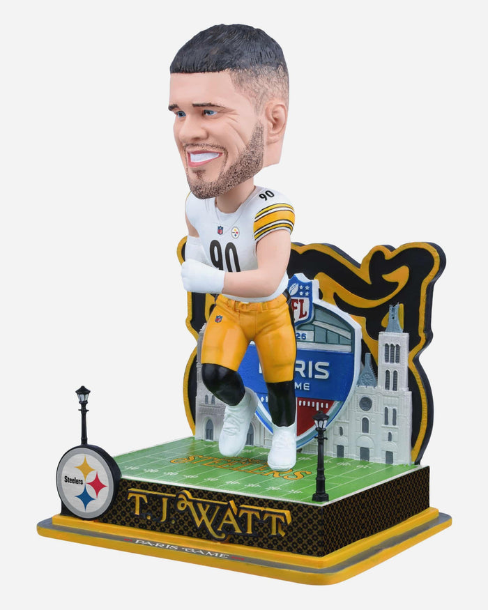 Tj Watt Pittsburgh Steelers 2026 NFL International Game Bobblehead FOCO - FOCO.com