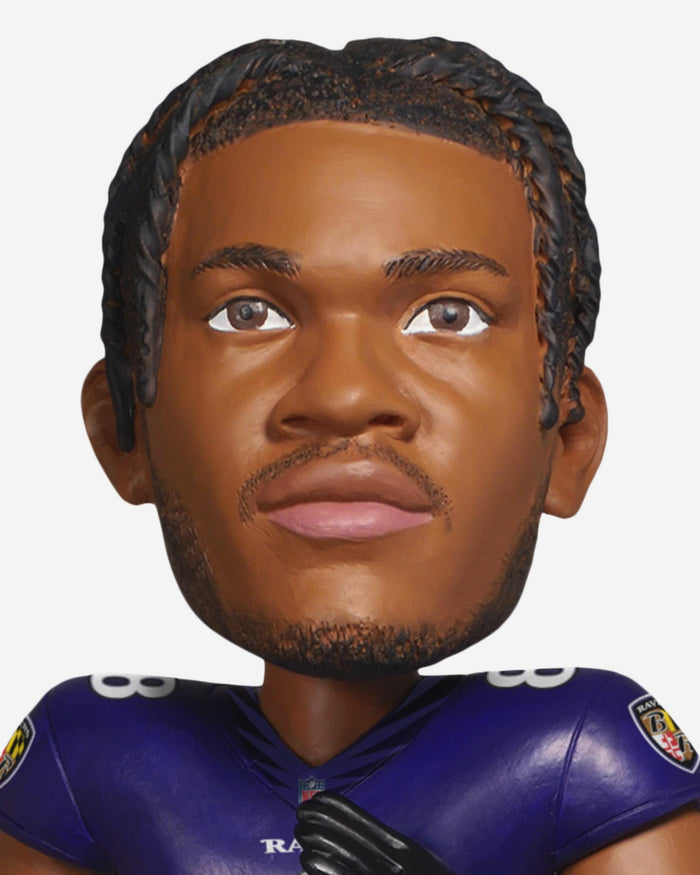 Lamar Jackson Baltimore Ravens 2026 NFL International Game Bobblehead FOCO - FOCO.com
