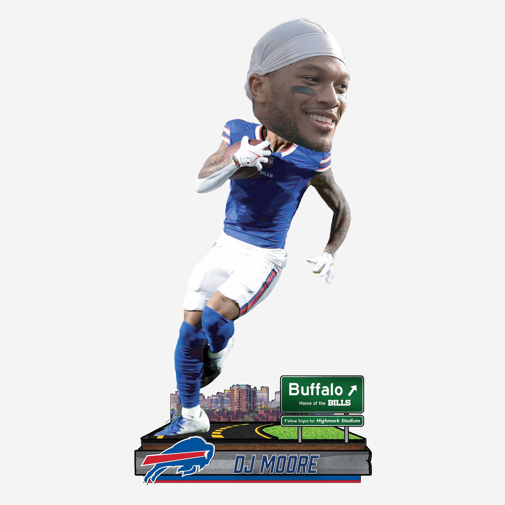 DJ Moore Buffalo Bills Next Stop Bobblehead FOCO - FOCO.com