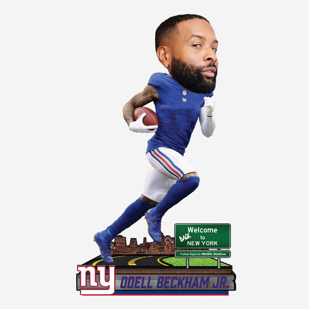 Odell Beckham Jr New York Giants Welcome Back Bobblehead FOCO - FOCO.com