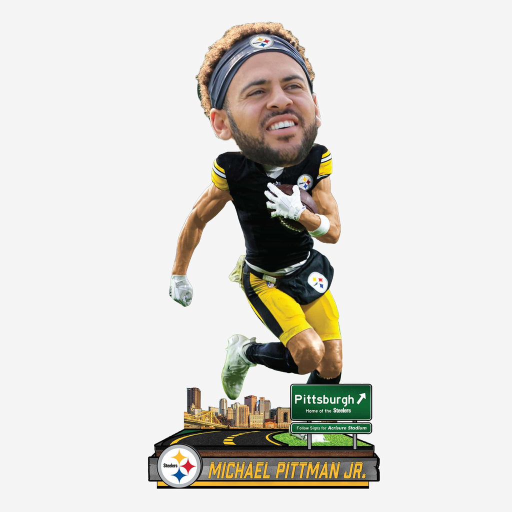 Michael Pittman Jr Pittsburgh Steelers Next Stop Bobblehead FOCO - FOCO.com
